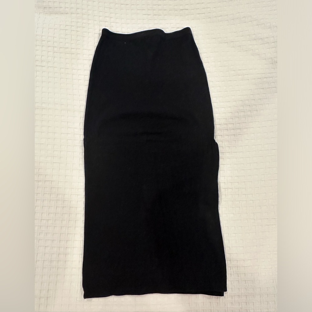 Black Midi Skirt